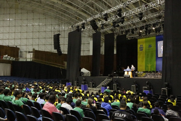 5개국 1,100여 명이 참가한 남미 월드캠프