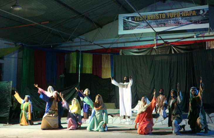 부활절 칸타타 공연 모습