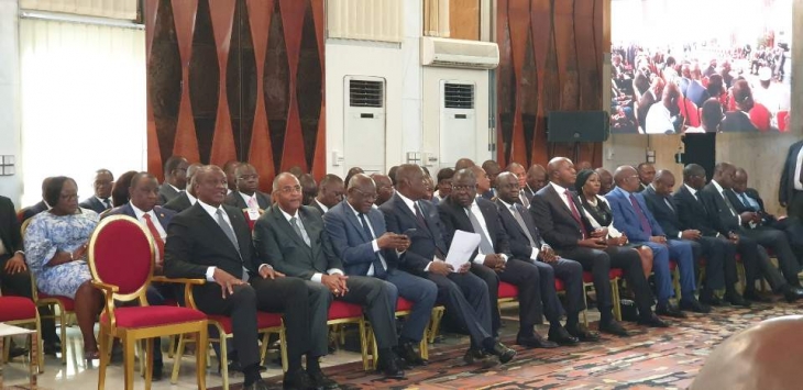 코트디부아르 정부 각처 장관