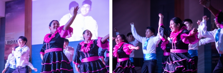아르헨티나 청년들이 준비한 열정적인 중남미 댄스 공연 빠라떼