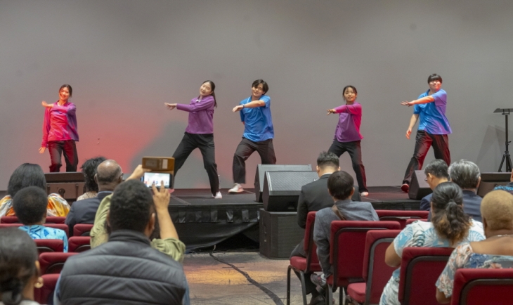 호주 해외봉사단원들의 댄스 공연