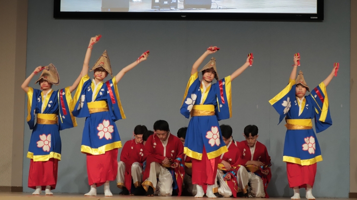 청주링컨 학생들의 절제의 멋을 담은 일본 문화 댄스 '쥬닝토이로'