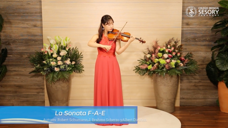 바이올린 솔로 Brahms의 'La Sonata F-A-E'