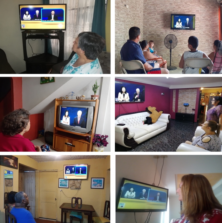 박옥수목사, ENLACE 인터뷰 생방송을 보고있는 중남미 시청자들