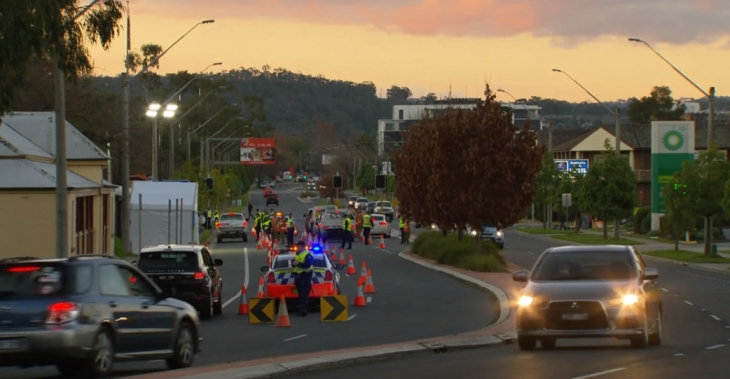 호주에서 두번째로 큰 도시 멜버른의 빅토리아주 국경 봉쇄 조치