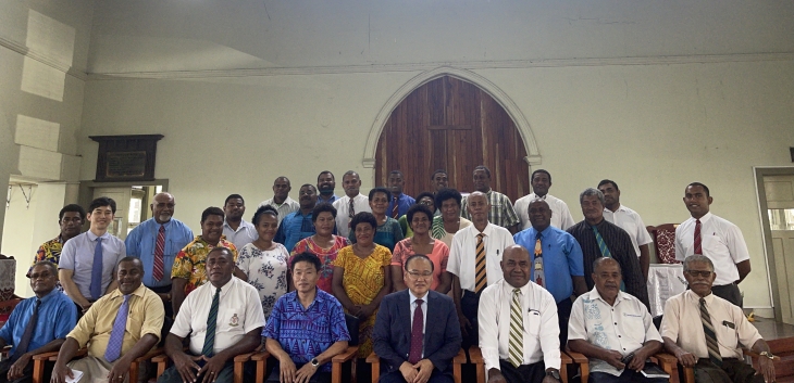 5월 6일 (금) Davuilevu Methodist 교회 목회자들과 CLF