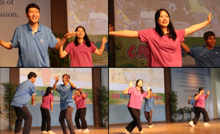 해외봉사단원들의 라이쳐스 댄스