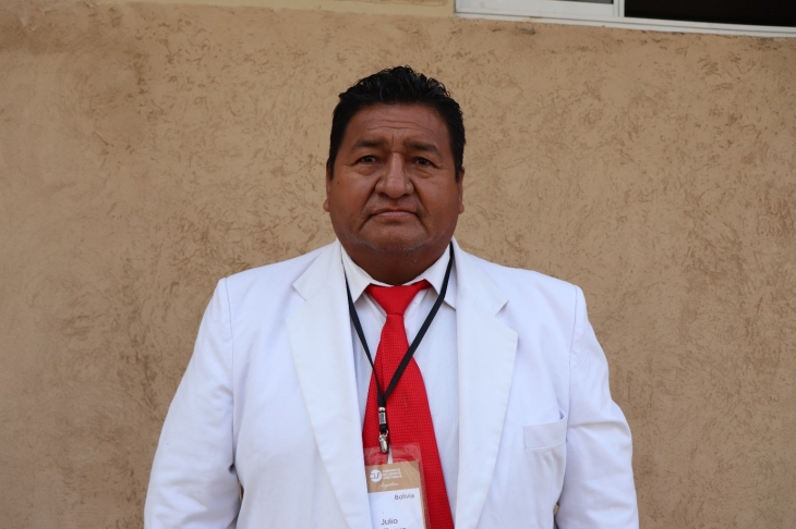 볼리비아 산타크루스에서 온 훌리오 깔리사쟈 목사