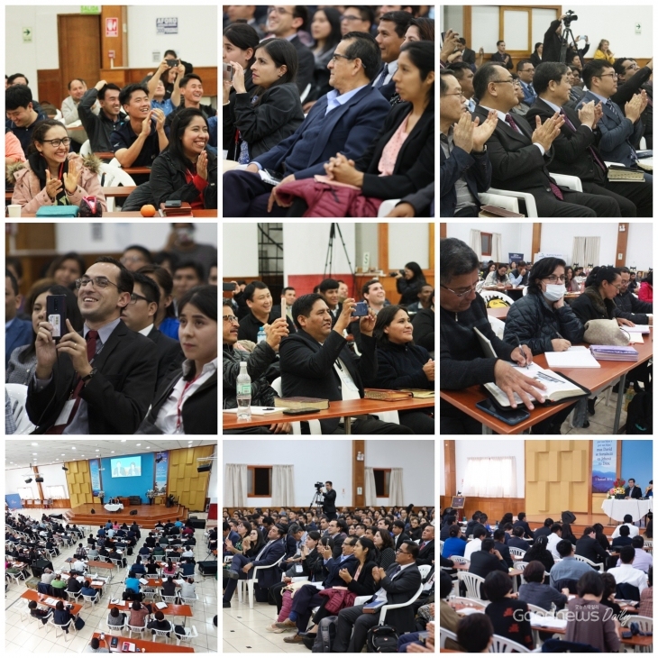 박옥수 목사님께서 기쁜소식선교회 한국 선교사와 현지 목회자가 간격없이 사역할 수 있도록 이번 중남미 사역자 모임을 주선하셔서 이 시간을 가졌다
