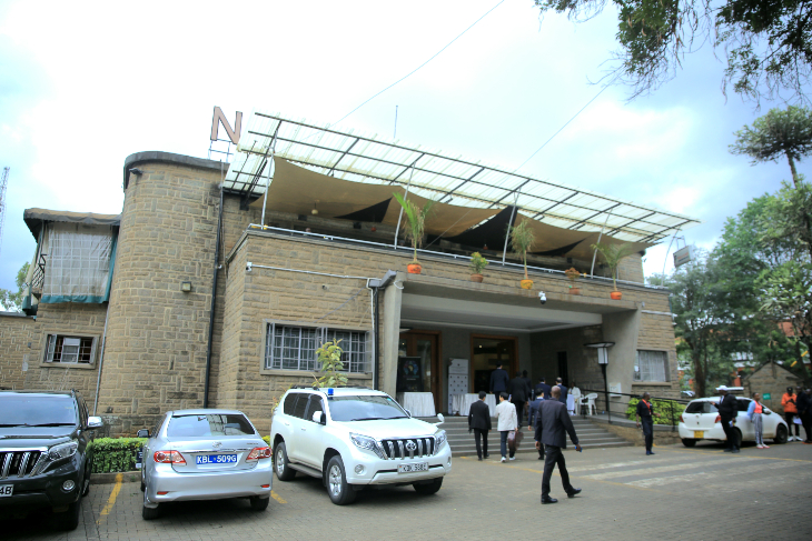 아바부 장관과의 면담이 진행된 케냐국립극장