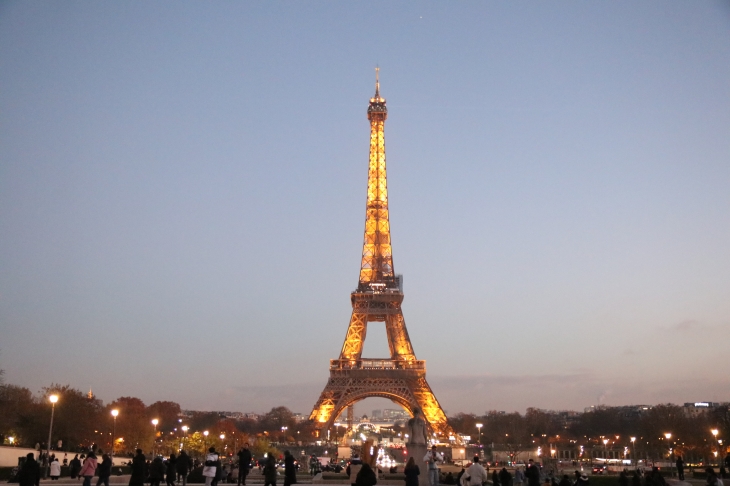 에펠탑의 야경
